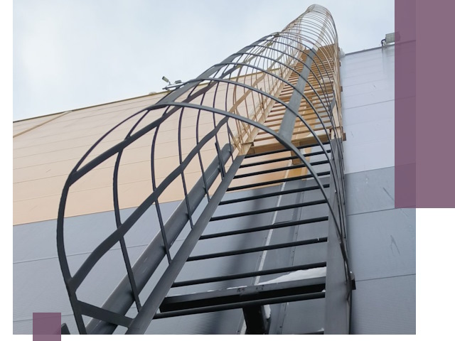 Изготовление и монтаж пожарных лестниц в Тамбове профессионально