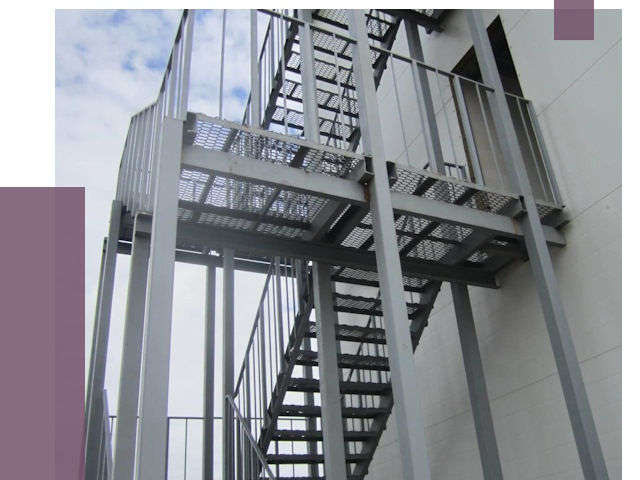 Монтаж пожарных лестниц в Тамбове от 7717 руб.