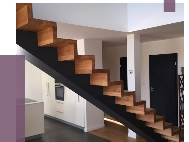 Изготовление деревянных лестниц в Тамбове от 86309 руб. | ПРОЛЁТ-Тмб