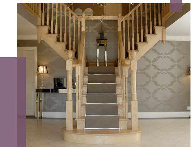 Монтаж деревянных лестниц в Тамбове от 7565 руб. 