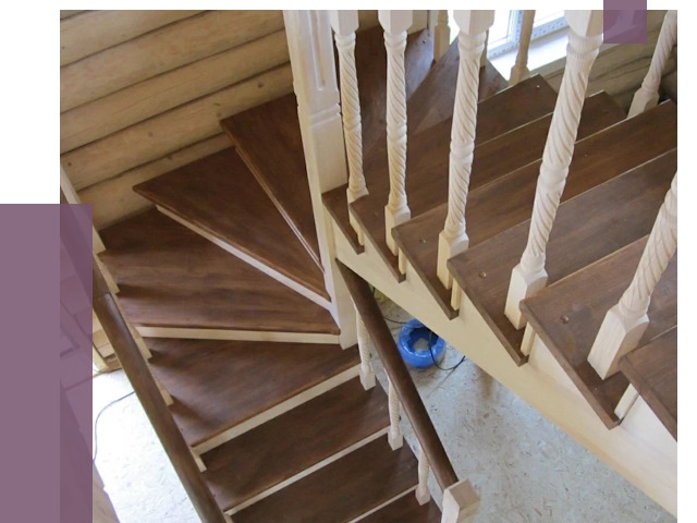 Реставрация деревянных лестниц в Тамбове от 4265 руб.