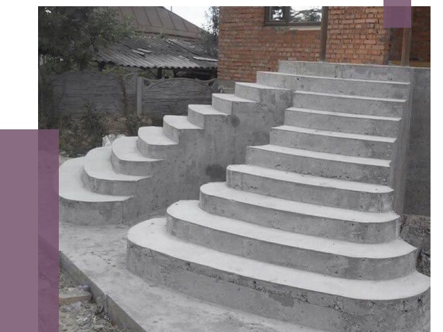 Монтаж бетонных лестниц в Тамбове от 4265 руб. 