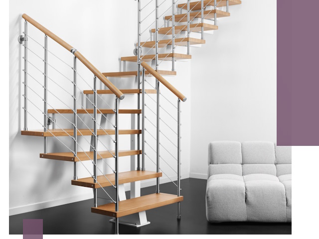 Модульные лестницы под ключ в Тамбове — монтаж и изготовление