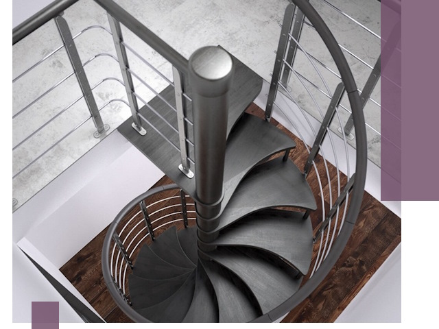 Демонтаж винтовых лестниц в Тамбове — быстро и безопасно