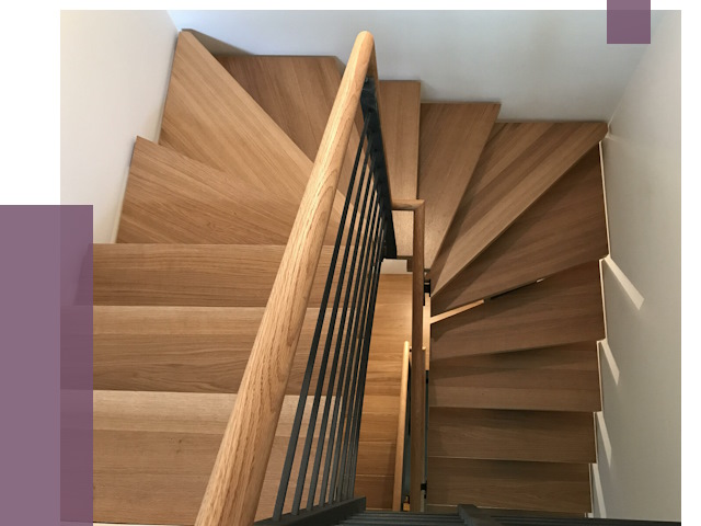 П-образные лестницы в Тамбове под ключ от 48232 руб. | ПРОЛЁТ-Тмб