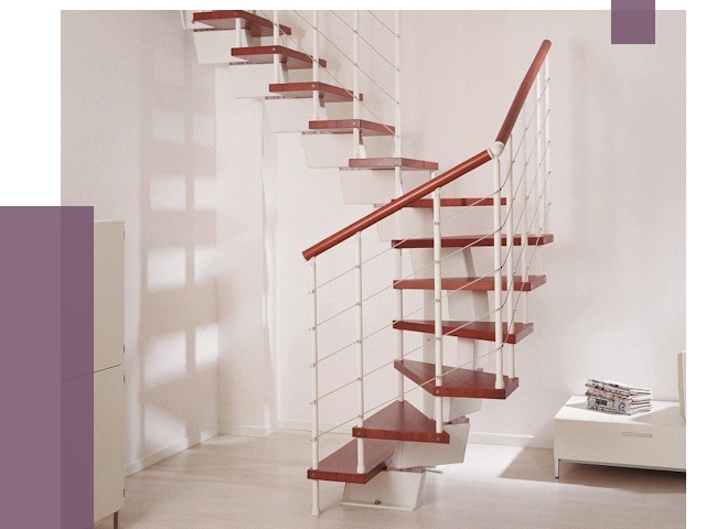 Изготовление лестниц на больцах в Тамбове от 9646 руб. | ПРОЛЁТ-Тмб