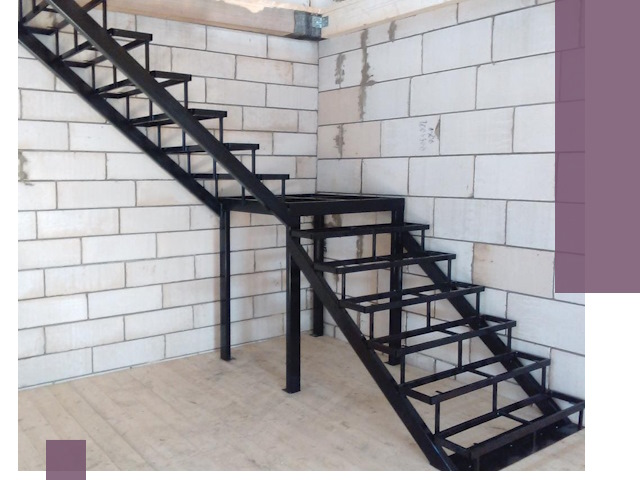 Лестницы на металлокаркасе под ключ в Тамбове — изготовление и монтаж