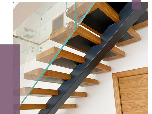 Лестницы на монокосоуре в Тамбове от 18785 руб. под ключ | ПРОЛЁТ-Тмб