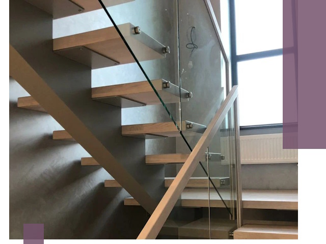 Изготовление лестниц на монокосоуре в Тамбове с монтажом и гарантией