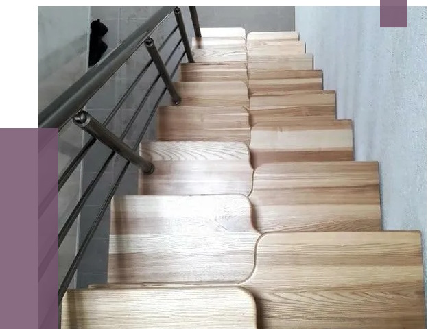 Лестницы гусиный шаг в Тамбове от 12946 руб. под ключ | ПРОЛЁТ-Тмб