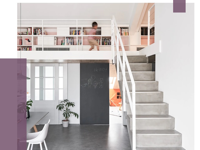 Лестницы для двухуровневой квартиры в Тамбове от 175157 руб. | ПРОЛЁТ-Тмб