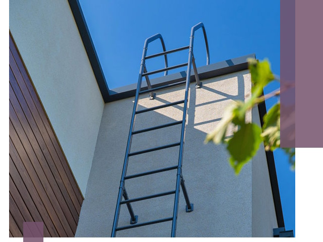 Лестницы на крышу в Тамбове — изготовление, монтаж, демонтаж