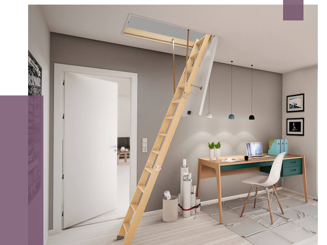 Чердачные лестницы в Тамбове — от 14469 руб. | ПРОЛЁТ-Тмб