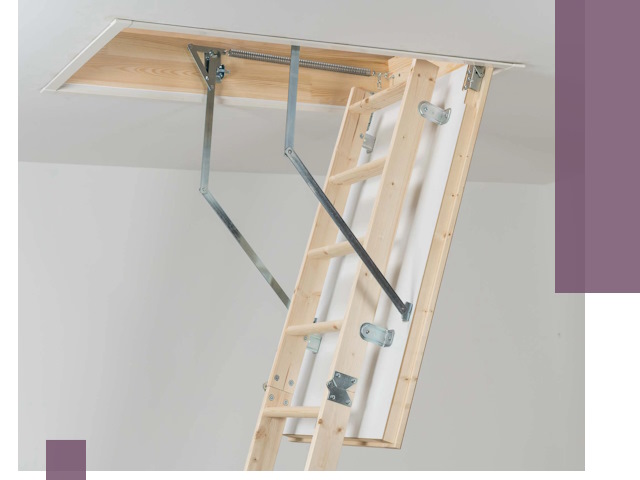 Установка чердачной лестницы под ключ в Тамбове