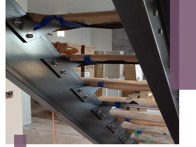 Усиление лестничных конструкций и усиление опор в Тамбове