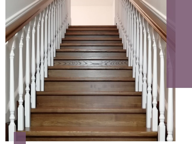 Лестницы из ясеня на заказ в Тамбове — изготовление и монтаж