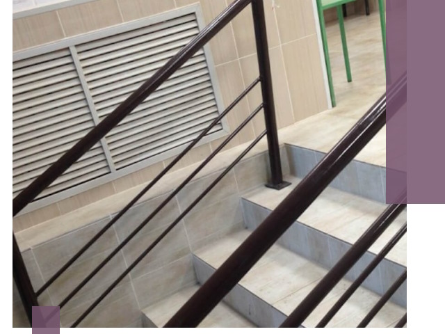 Изготовление перил из металла под ключ в Тамбове