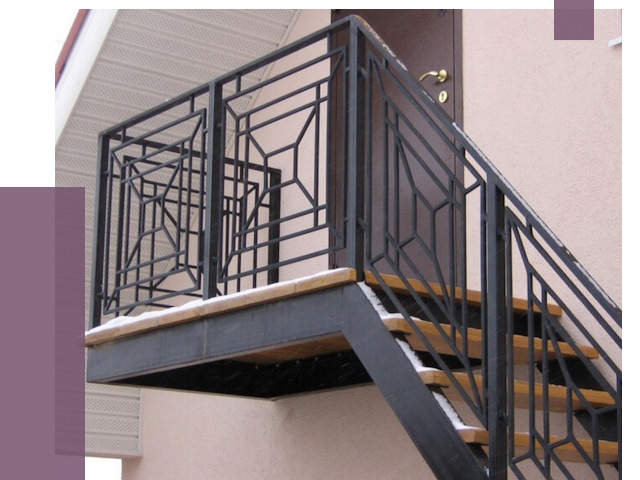 Металлические перила в Тамбове от 4265 руб.  | ПРОЛЁТ-Тмб
