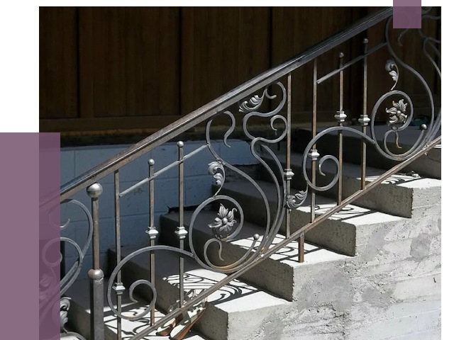 Кованые перила в Тамбове от 8631 руб. под ключ — качество от ПРОЛЁТ-Тмб