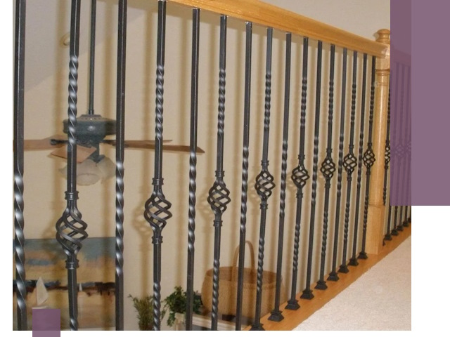 Изготовление и монтаж кованных перил в Тамбове под ключ