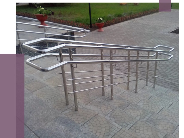 Перила для инвалидов в Тамбове от 7534 руб. под ключ | ПРОЛЁТ-Тмб