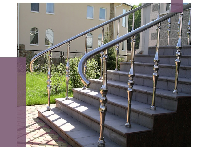 Перила для крыльца в Тамбове от 10662 руб. — монтаж ПРОЛЁТ-Тмб