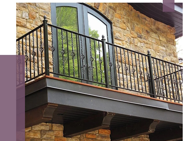 Балконные ограждения в Тамбове от 7971 руб. — купить | ПРОЛЁТ-Тмб