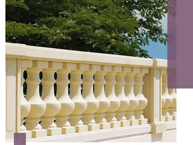 Установка балюстрады в Тамбове: изготовление и монтаж под ключ