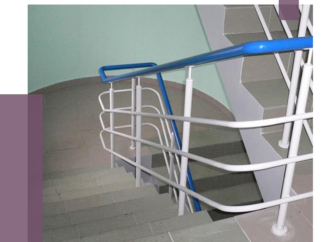 Перила в подъезде в Тамбове — установка и замена от 7362 руб. | ПРОЛЁТ-Тмб