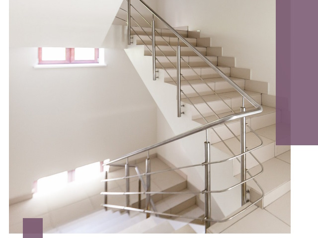 Установка и замена перил в подъезде в Тамбове