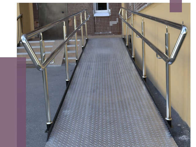 Пандусы в Тамбове от 12185 руб. — установка для инвалидов | ПРОЛЁТ-Тмб