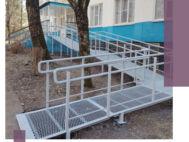 Пандусы под ключ в Тамбове: изготовление, монтаж и демонтаж