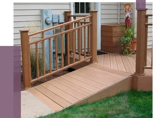 Пандус на крыльцо в Тамбове под ключ от 7717 руб. 