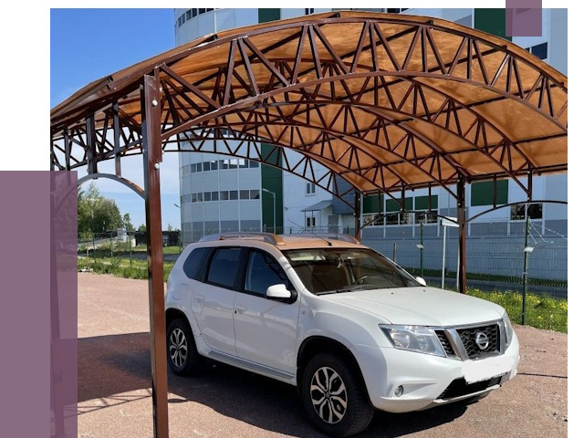 Недорогие навесы в Тамбове от 42647 руб. | ПРОЛЁТ-Тмб