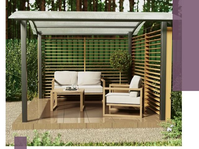 Навесы для дачи в Тамбове: изготовление, монтаж и демонтаж