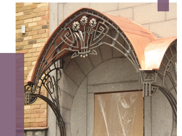 Арочные козырьки в Тамбове от 14469 руб. 