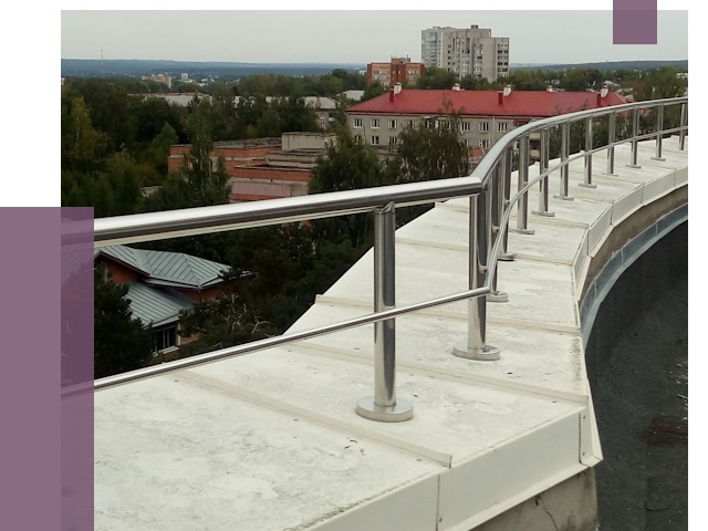 Парапеты и ограждения кровли в Тамбове от 4925 руб. 