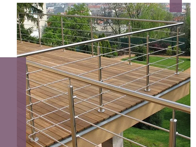 Алюминиевые парапеты в Тамбове под ключ от 7717 руб. 