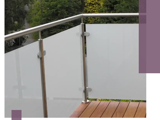 Алюминиевые парапеты для балконов и террас в Тамбове