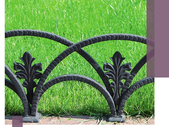 Декоративные металлические бордюры под ключ в Тамбове