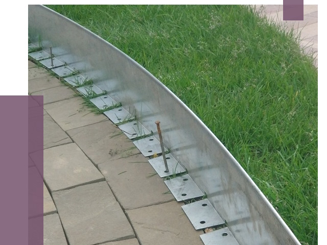 Металлические бордюры для тротуаров в Тамбове от 8631 руб.