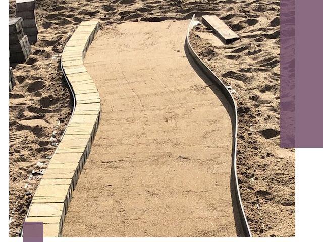 Металлические бордюры для тротуаров в Тамбове — прочные и долговечные