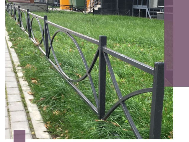 Газонные ограждения из металла в Тамбове — монтаж и продажа