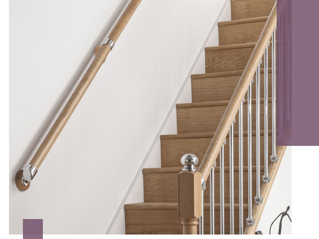 Пристенные поручни из стали и нержавейки под монтаж в Тамбове