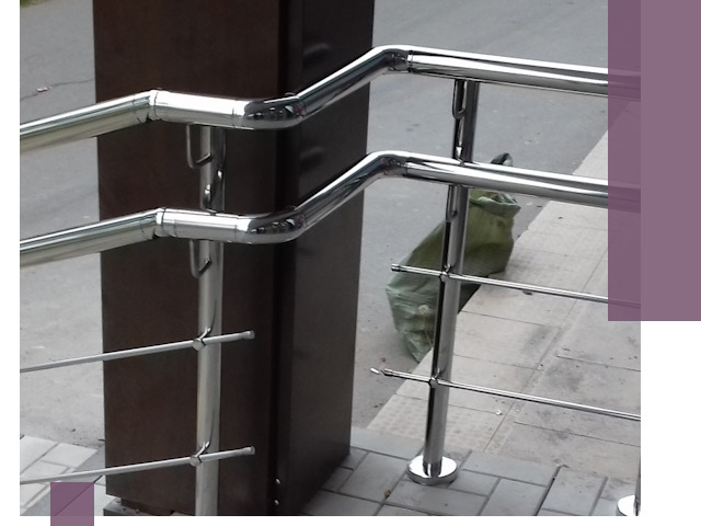 Монтаж поручней из нержавеющей стали в Тамбове качественно и быстро